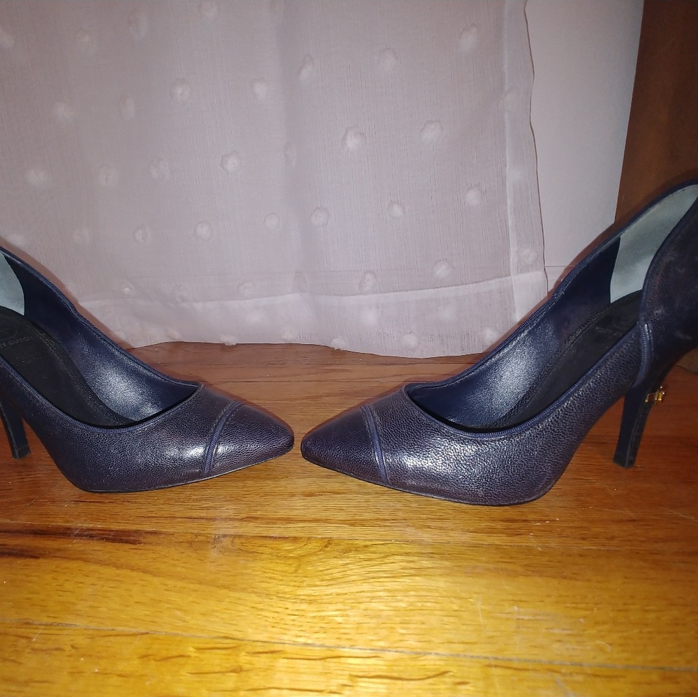 Tory Burch Navy Heels